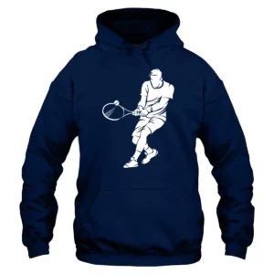 Play Tennis Everyday Hoodie - Navy