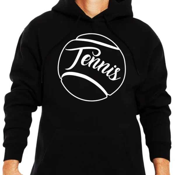 Tennis Ball Hoodie - Black