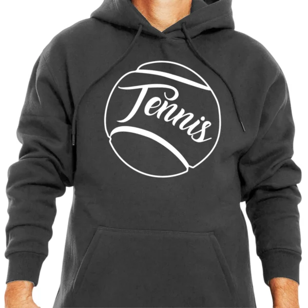 Tennis Ball Hoodie - Dark Grey