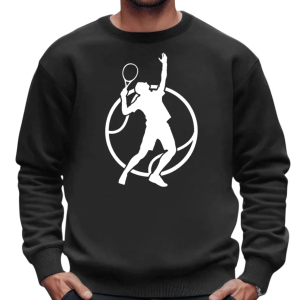 Tennis Lifestyle Passion Sweatshirt - Dark Grey