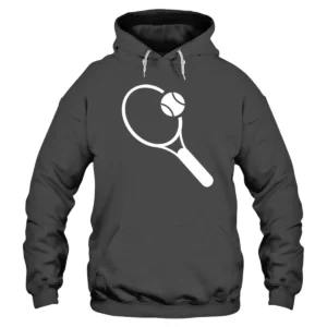 The Tennis Hoodie - Dark Grey