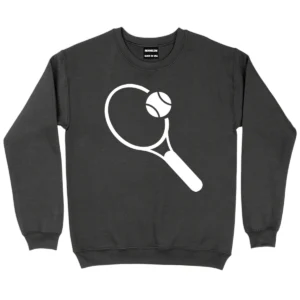 The Tennis Sweatshirt - Dark Grey