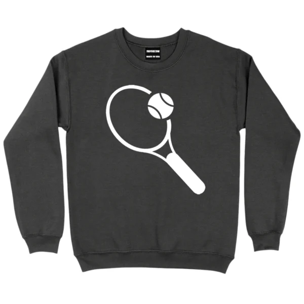 The Tennis Sweatshirt - Dark Grey