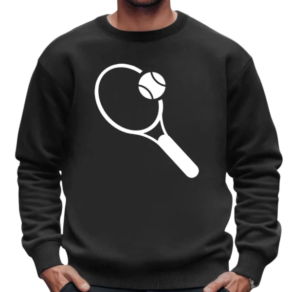 The Tennis Sweatshirt - Dark Grey