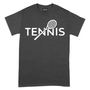 I Love Tennis Sport TShirt - DarkGrey