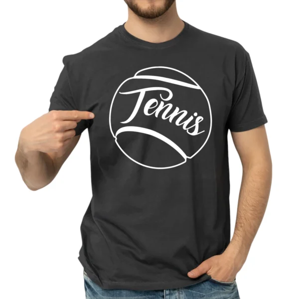 Tennis Ball TShirt - DarkGrey