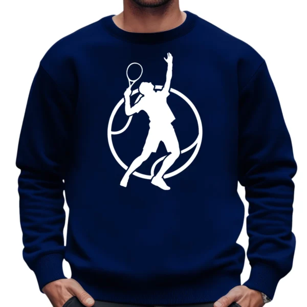 Tennis Lifestyle Passion Sweatshirt - Navy