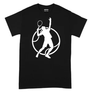 Tennis Lifestyle Passion TShirt - Black