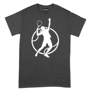 Tennis Lifestyle Passion TShirt - DarkGrey