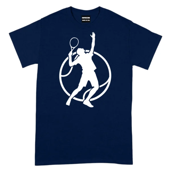 Tennis Lifestyle Passion TShirt - Navy