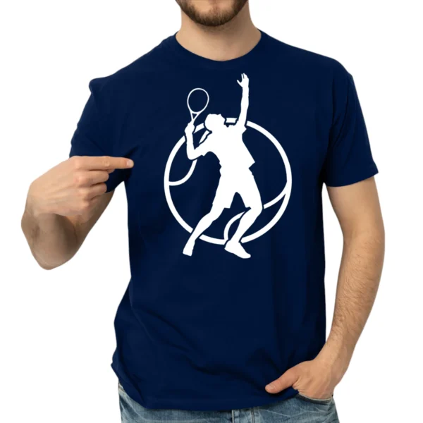 Tennis Lifestyle Passion TShirt - Navy